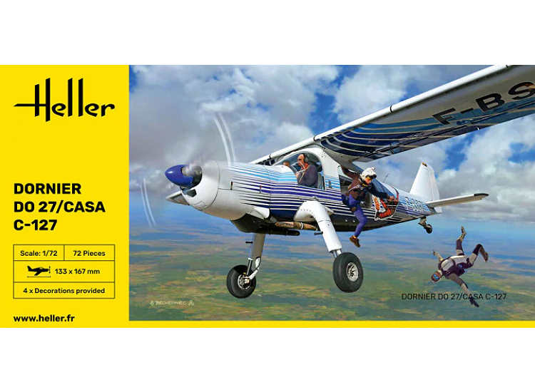 1/72 Heller - Dornier Do 27/CASA C-127