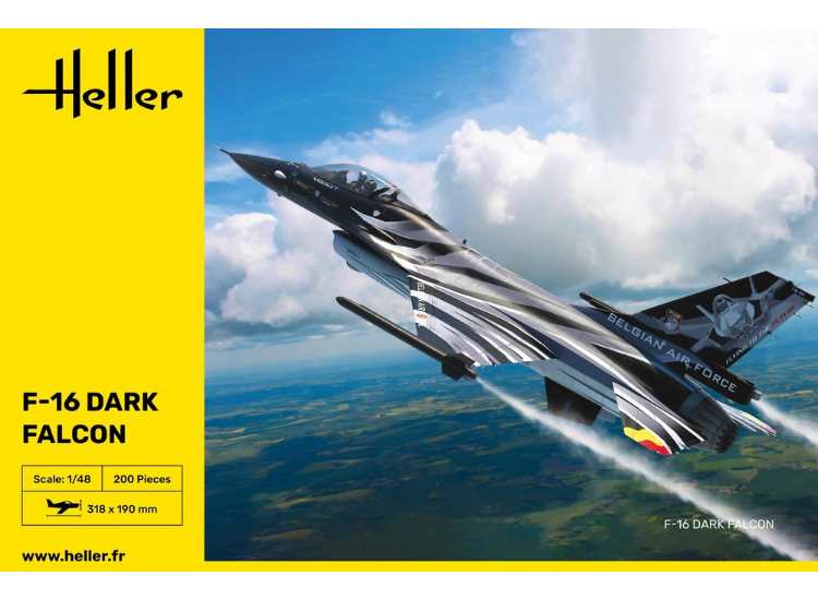 Heller HH30411 1/48 - F-16 Dark Falcon