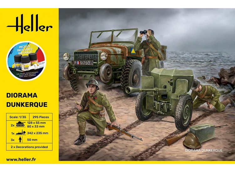 1/35 Heller - Diorama Dunkerque