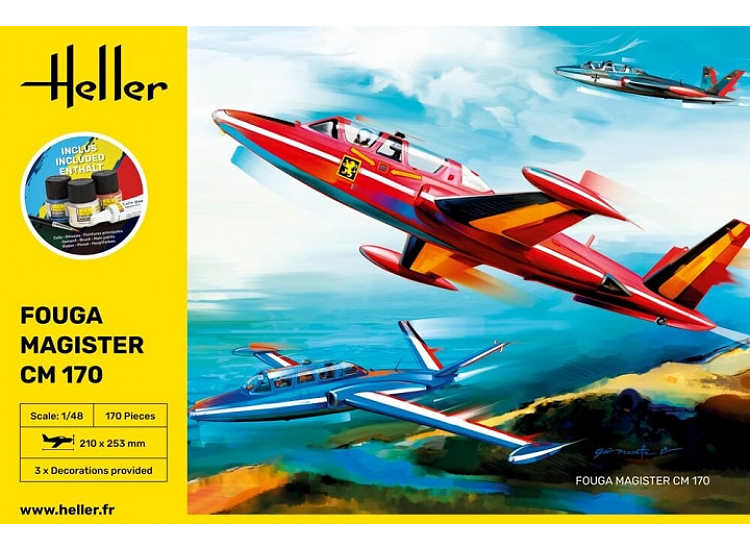 1/48 Heller - Fouga Magister CM 170