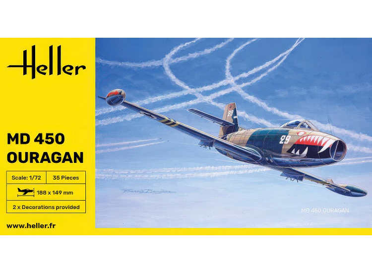 1/72 Heller - MD 450 Ouragan