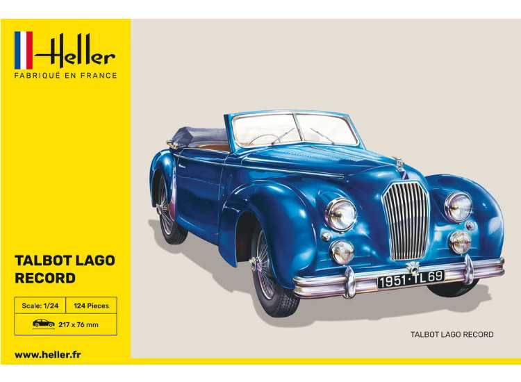 1/24 Heller - Talbot Lago Record