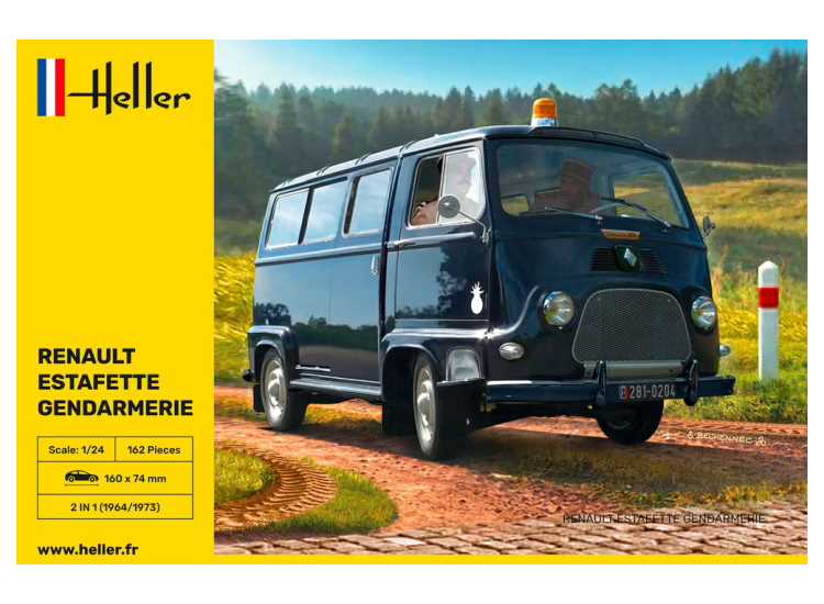 1/24 Heller - Renault Estafette