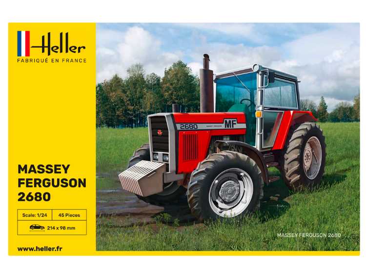 1/24 Heller - Massey Ferguson 2680 Tractor