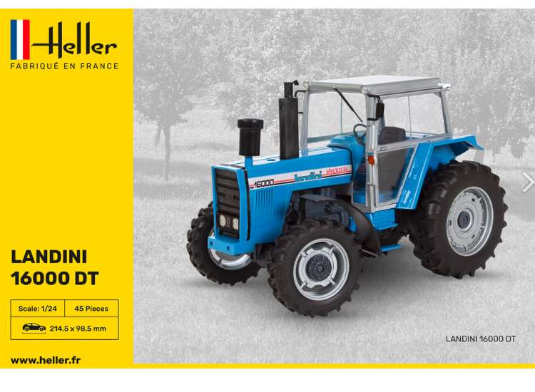 1/24 Heller - Landini 16000 DT Tractor