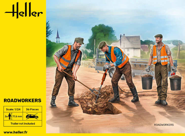 1/24 Heller - Road Workers