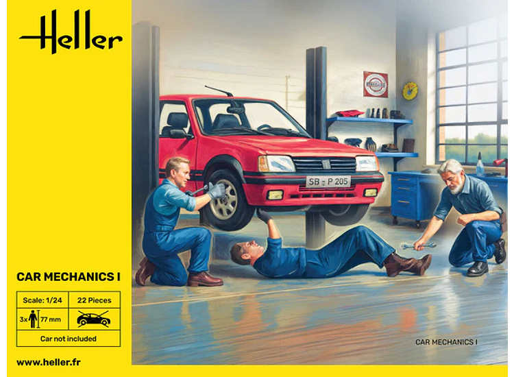 1/24 Heller - Car Mechanics I