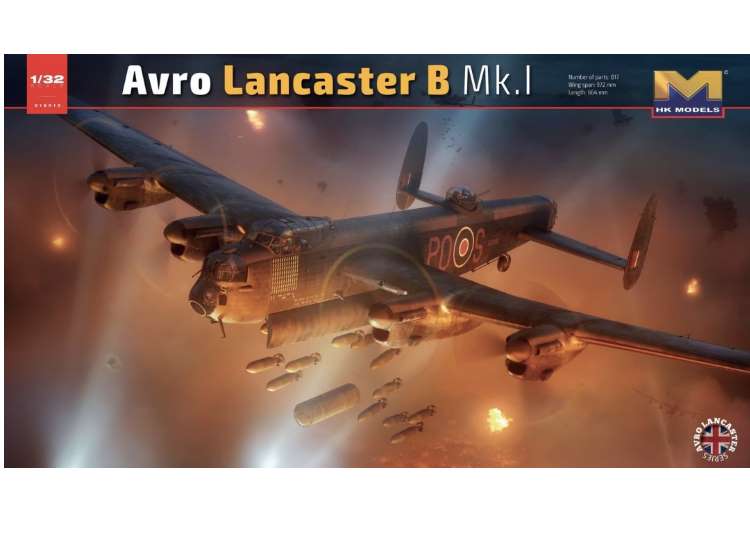 1/32 Hong Kong Models - Avro Lancaster B Mk.I