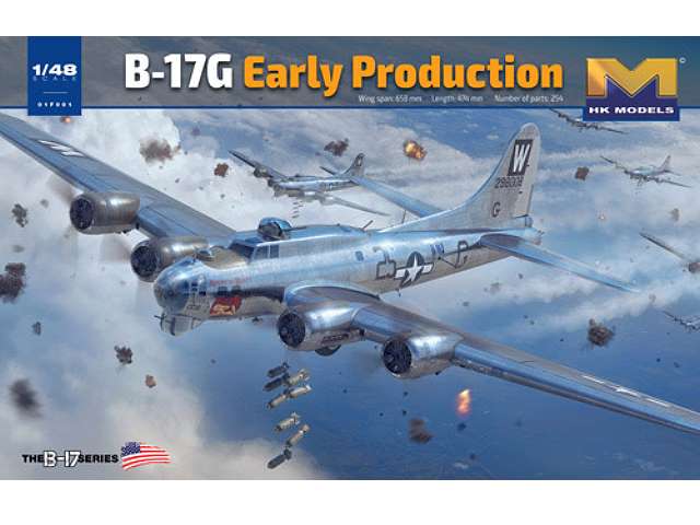 1/48 Hong Kong Models - B-17G Flying Fortress Early Production