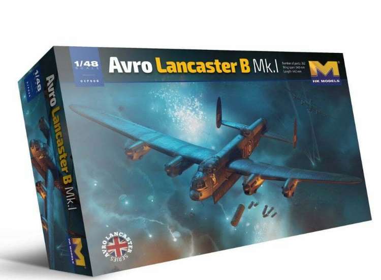 Hong Kong Models HK01F005 1/48 - Lancaster Mk.I
