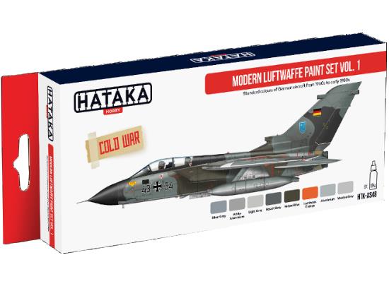 8 x 17ml Hataka - Acrylic Paint Set - Modern Luftwaffe - Vol 1