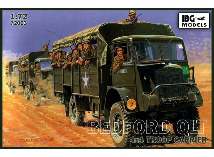 1/72 IBG - Bedford QLT 4x4 Troop Carrier