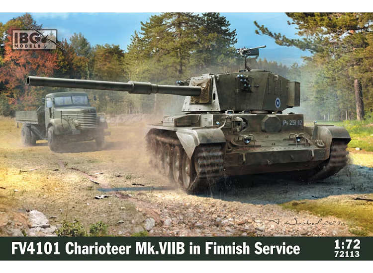 1/72 IBG - FV4101 Charioteer Mk.VIIB in Finnish service
