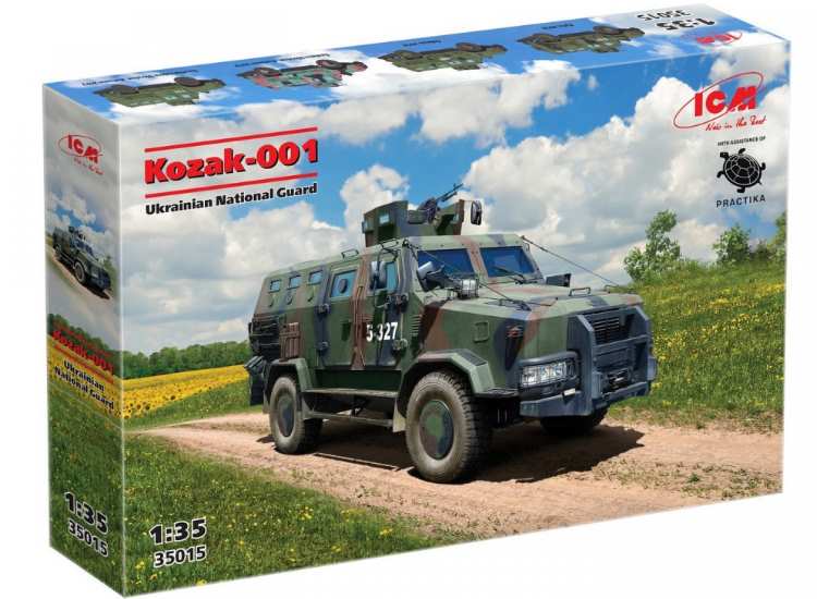 1/35 ICM - Kozak-001 Ukrainian National Guard