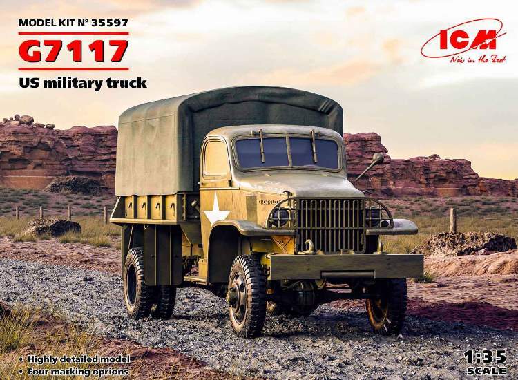 1/35 ICM - G7117 US Military Truck