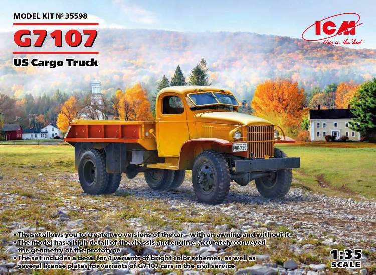 1/35 ICM - G7107 US Cargo Truck