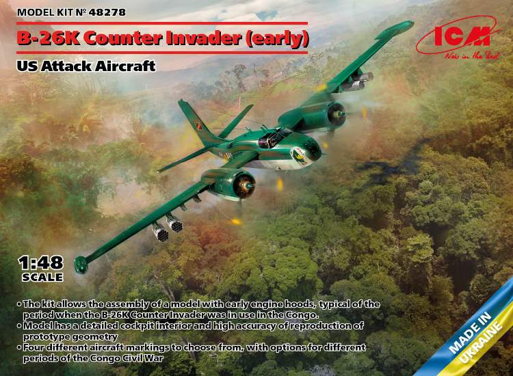 ICM ICM48278 1/48 - B-26K Counter Invader (early)