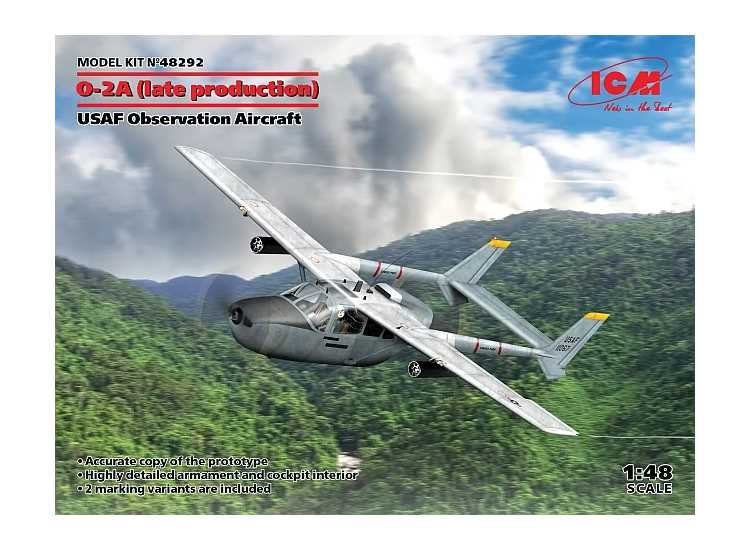 1/48 ICM - Cessna O-2A (late production)