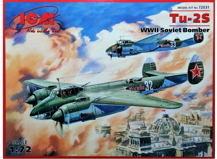 1/72 ICM - TU-2 Soviet Bomber