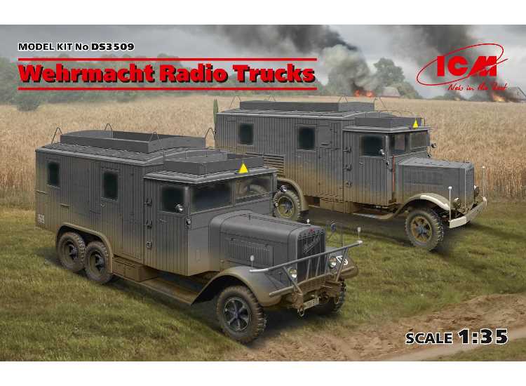 1/35 ICM - Wehrmacht Radio Trucks