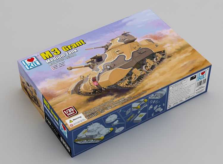 1/35 I Love Kits - M3 Grant Medium Tank