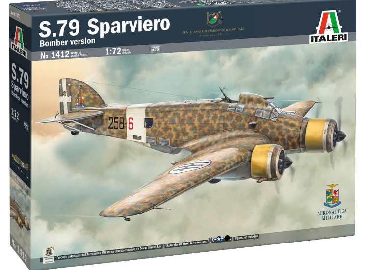 1/72 Italeri - S.79 Sparviero - Bomber Version