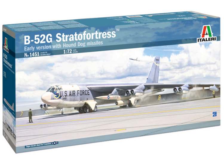1/72 Italeri - B-52G Stratofortress Early version w/ Hound Dog Missiles