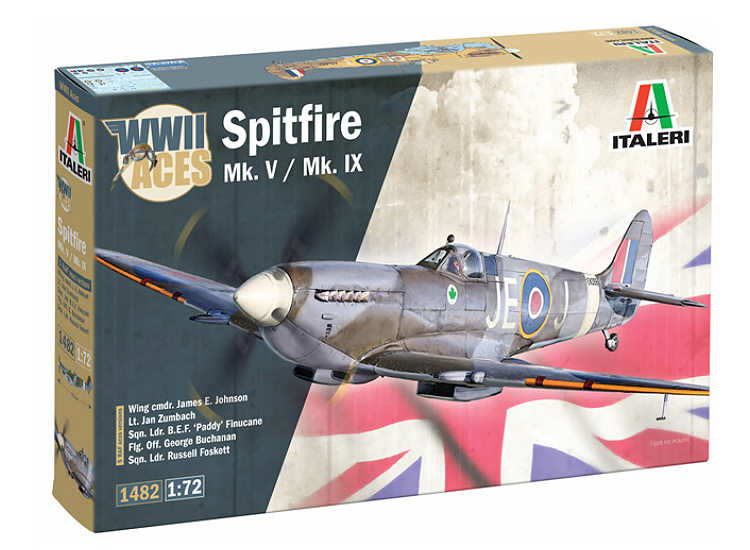 1/72 Italeri - Spitfire Mk.V / Mk.IX Aces