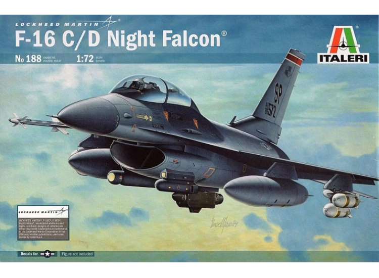 1/72 Italeri - F16 C/D Night Falcon