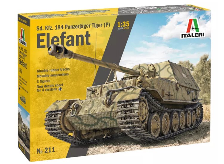 1/35 Italeri - Tiger (Elefant) Tank