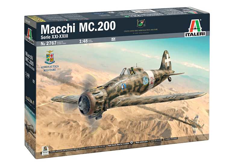 1/48 Italeri - Macchi C.200 Serie XXI-XXIII