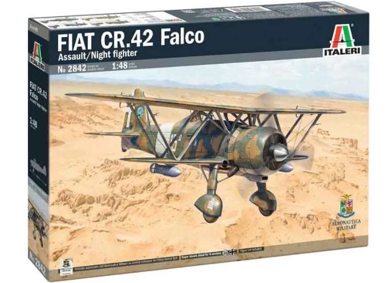 1/48 Italeri - Fiat CR.42 Falco Assault / Night Fighter