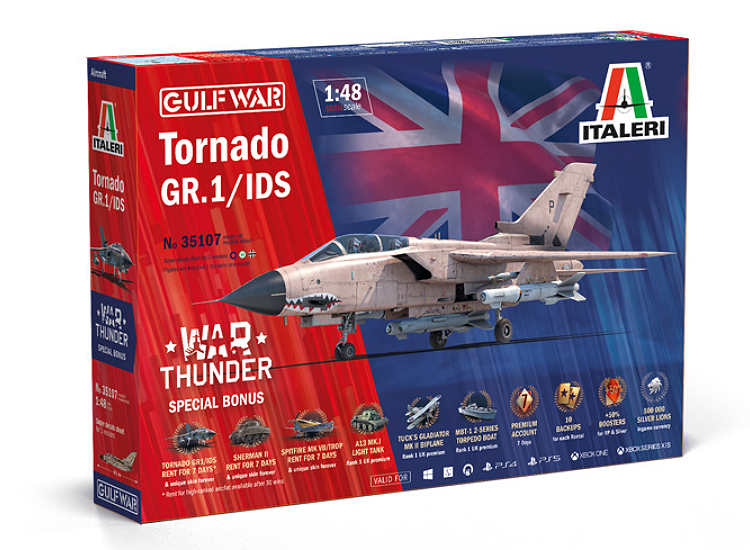 1/48 Italeri - War Thunder - Tornado GR.1/IDS Gulf War
