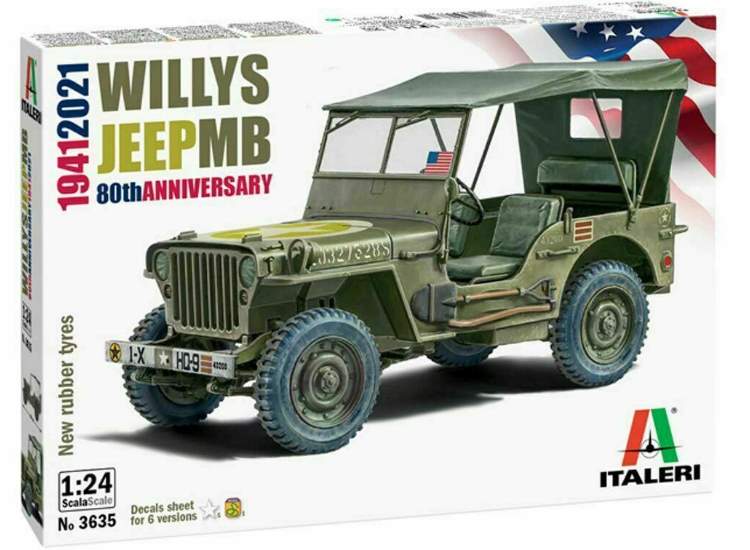 1/24 Italeri - Willys Jeep MB