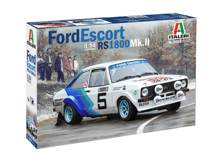 1/24 Italeri - Ford Escort RS1800 Mk.II