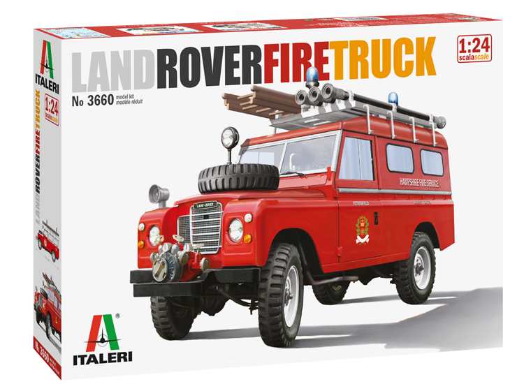 1/24 Italeri - Land Rover Fire Truck