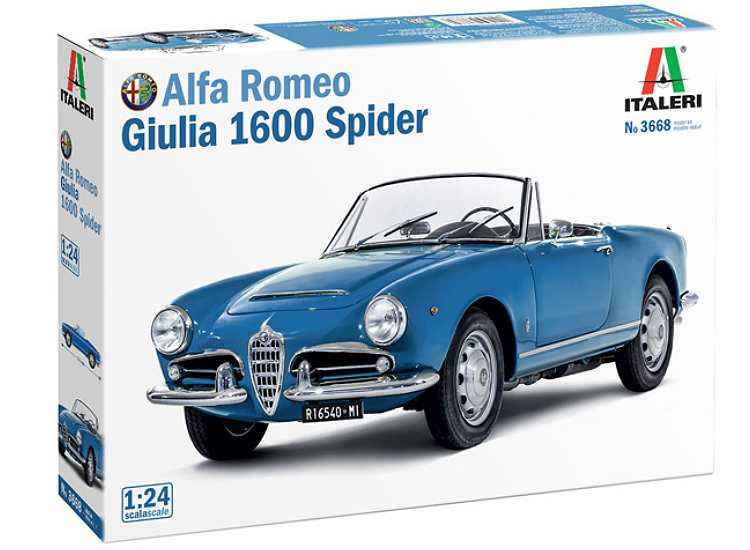 1/24 Italeri - Alfa Romeo Giulia 1600 Spider