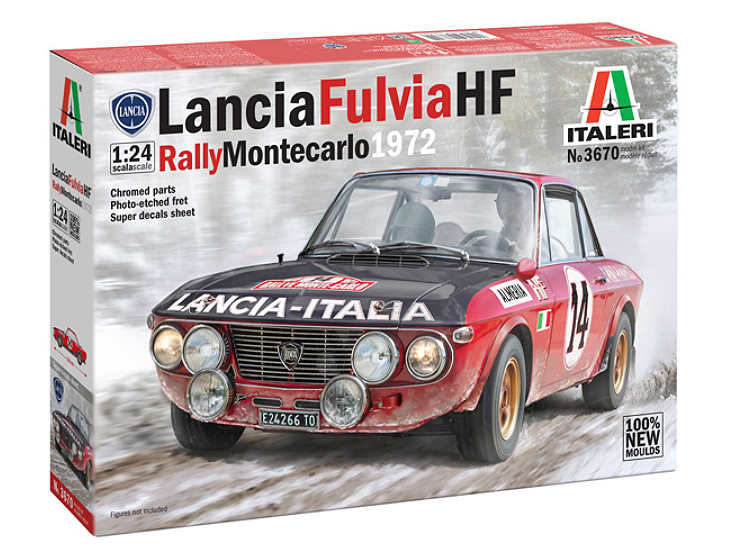 1/24 Italeri - Lancia Fulvia HF - Rally Monte Carlo 1972
