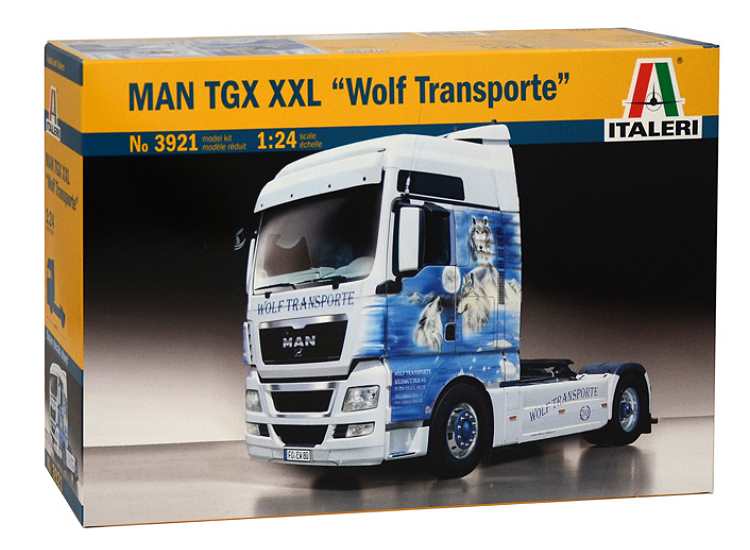 1/24 Italeri - MAN TGX XXL - Wolf Transporte