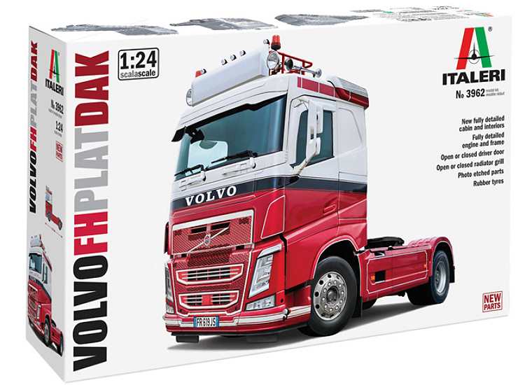 1/24 Italeri - Volvo FH Plat Dak