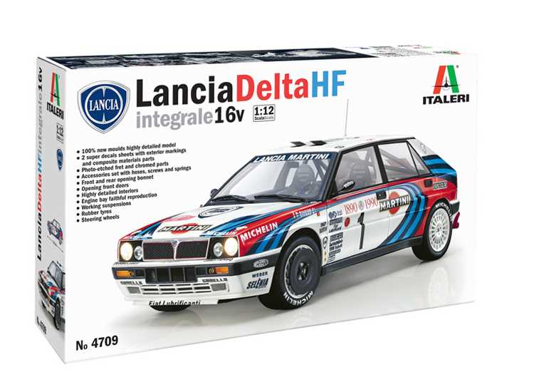1/12 Italeri - Lancia Delta HF Integrale 16V