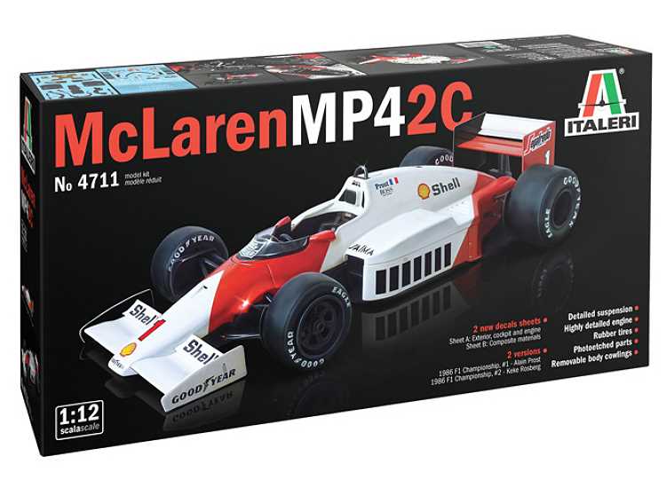 1/12 Italeri - McLaren MP4/2C Prost-Rosberg