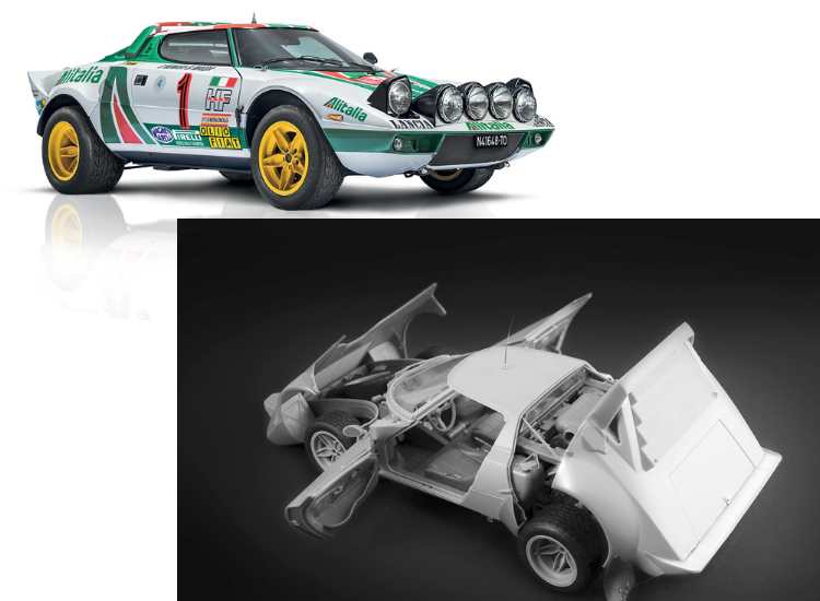 1/12 Italeri - Lancia Stratos HF Gr.4
