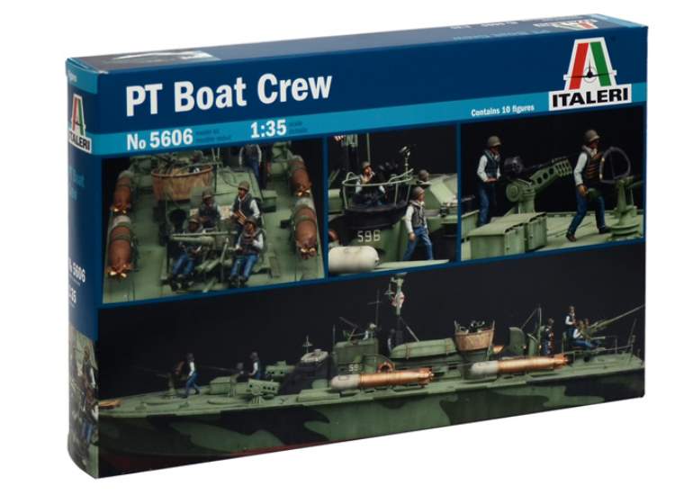 1/35 Italeri - Elco 80' PT Boat Crew (10 Figs)