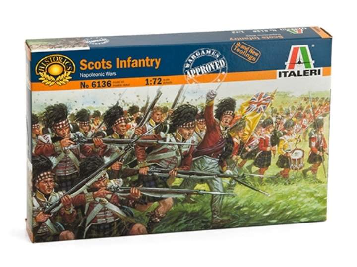 1/72 Italeri - Scots Infantry - Napoleonic Wars