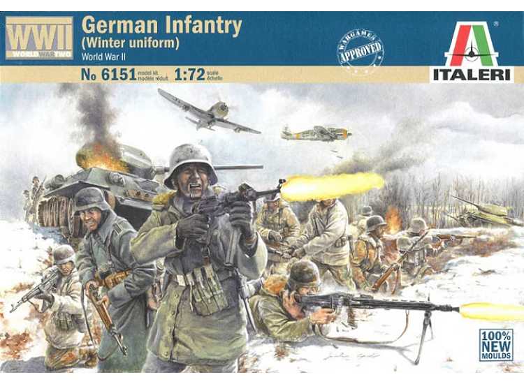 1/72 Italeri - German Infantry (Winter uniform)