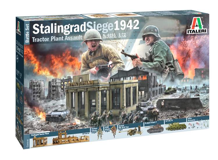 Italeri IT6193 1/72 - Stalingrad Siege 1942 - Assault Set