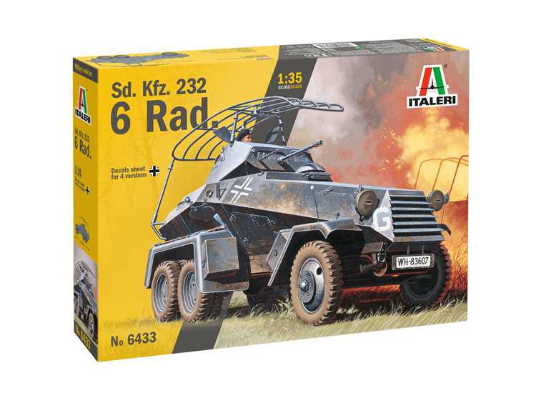 1/35 Italeri - Sd. Kfz. 232 6 RAD