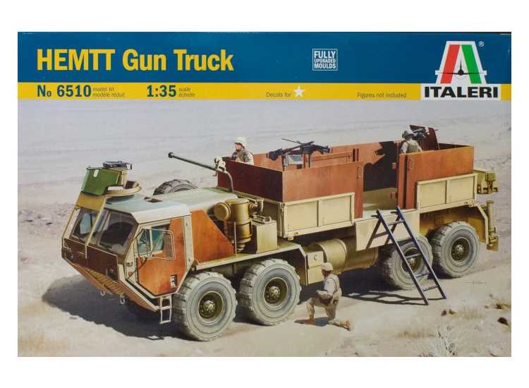 1/35 Italeri - M985 HEMTT Gun Truck