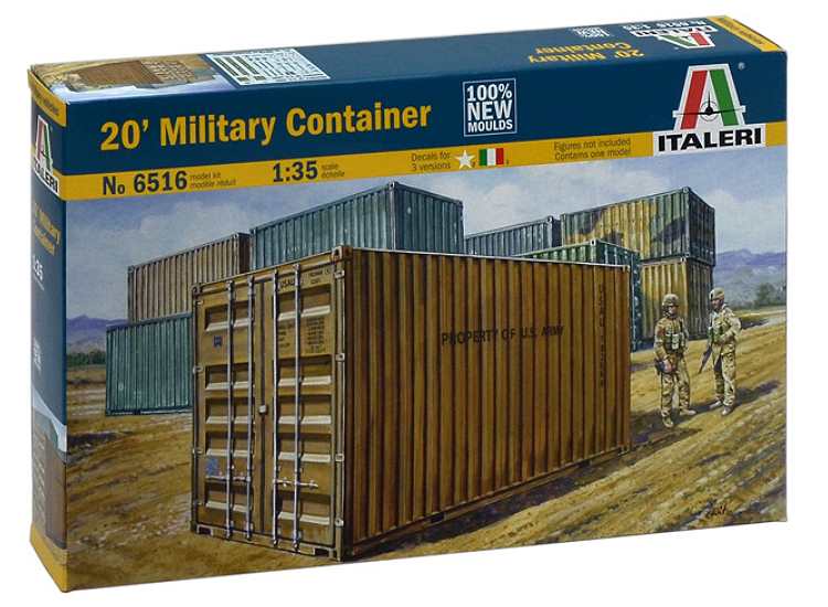 1/35 Italeri - 20ft Container